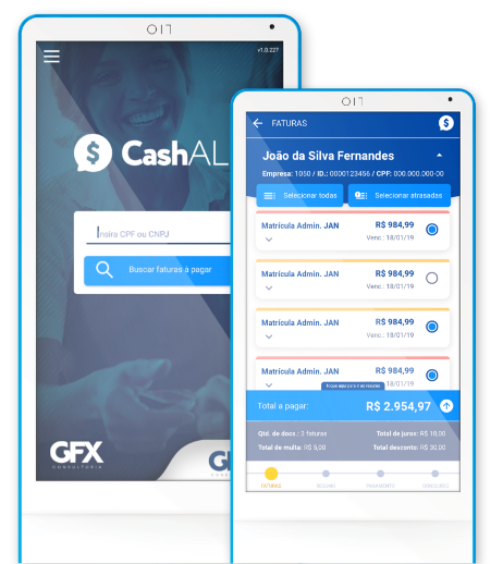 Preview do App Cash All 2.0